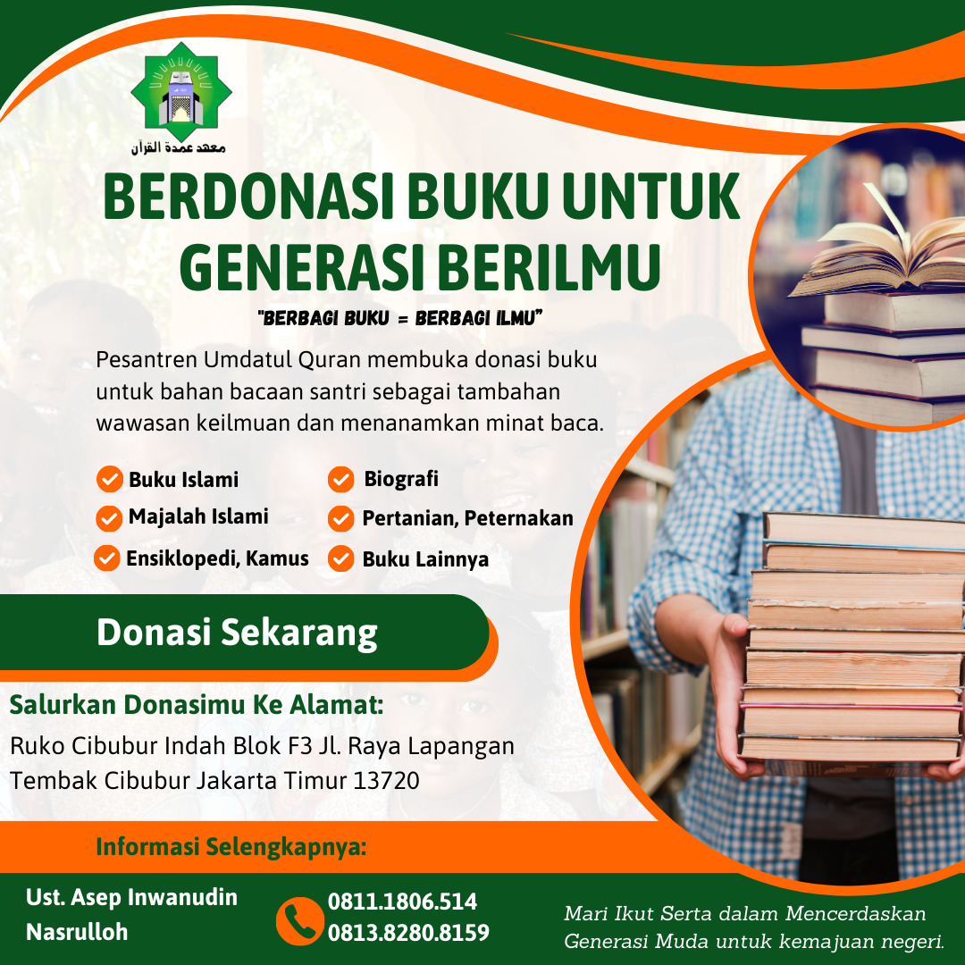 Wakaf Buku = Wakaf Ilmu